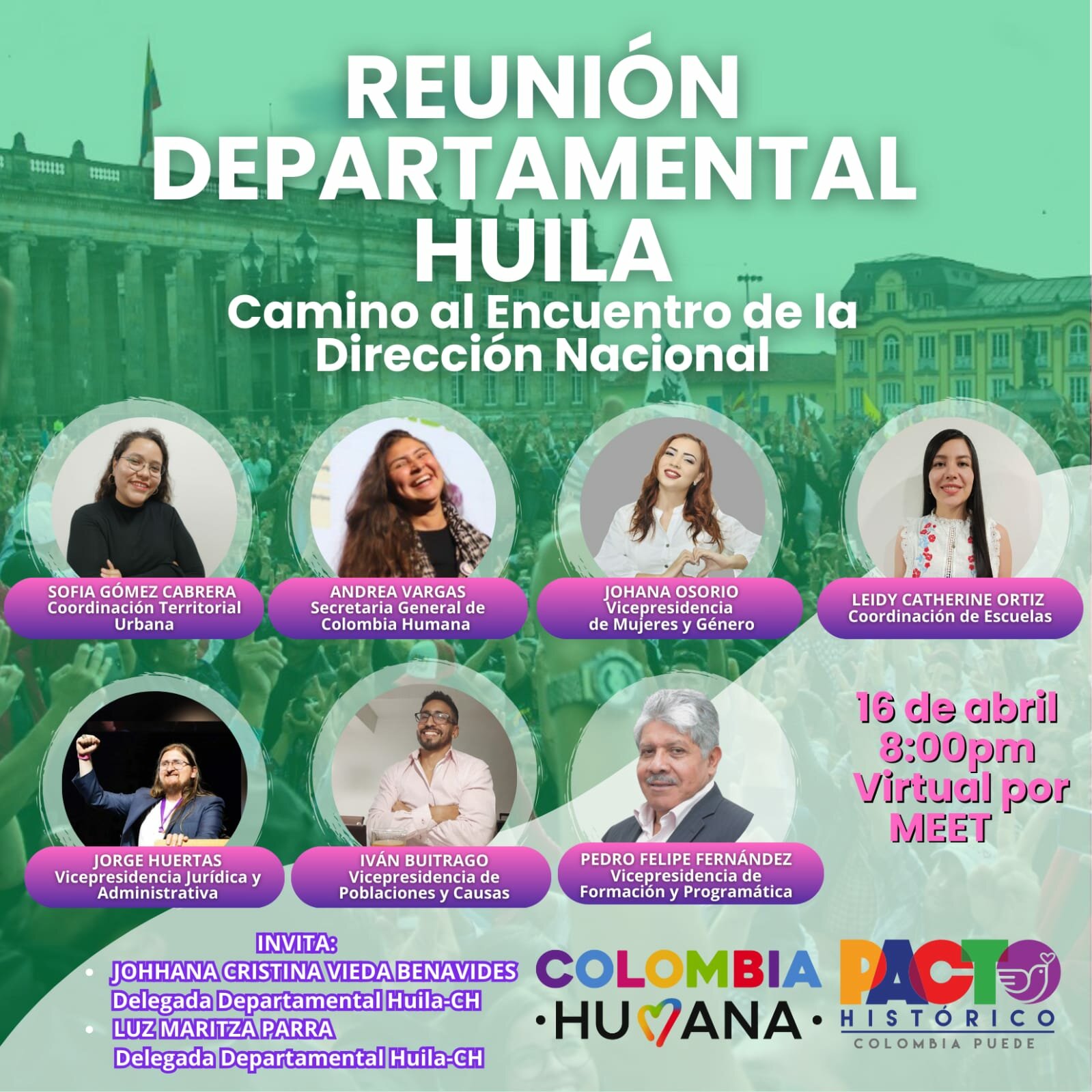 Reunión Departamental - Huila